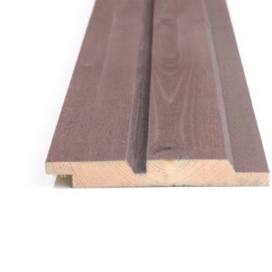 DF rett 10/13mm Midtspor Norrøn kledning brun